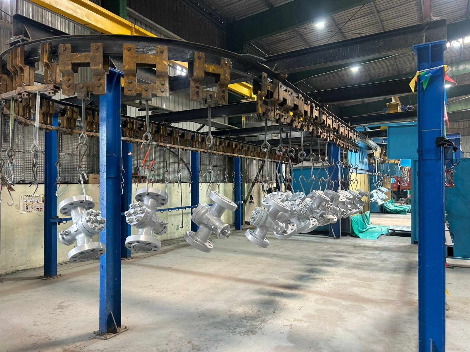 Unit 1 component handling line