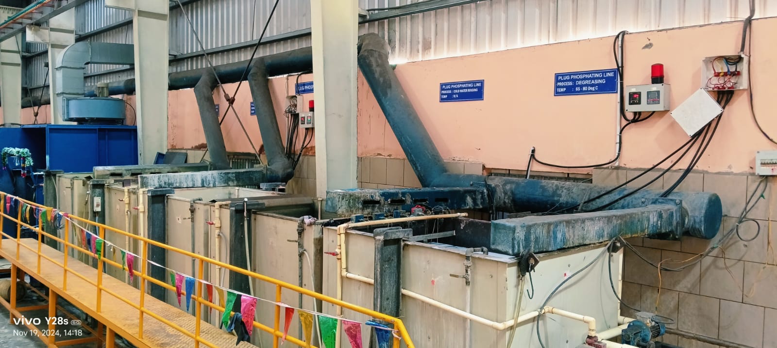 Unit 2 immersion tank arrangement
